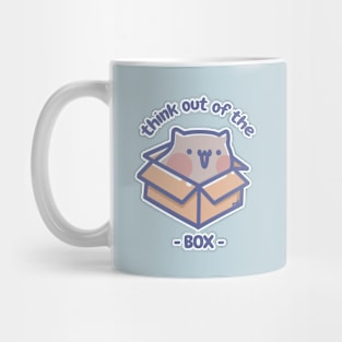 think out othe box Mug